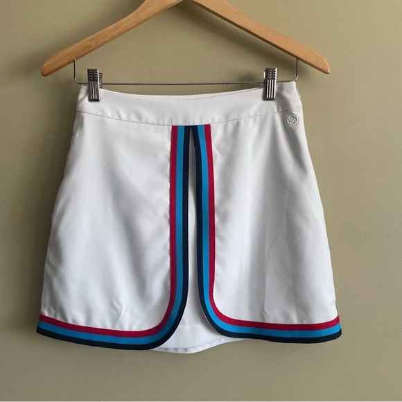G/FORE grosgrain split front skort - Picture 3 of 8